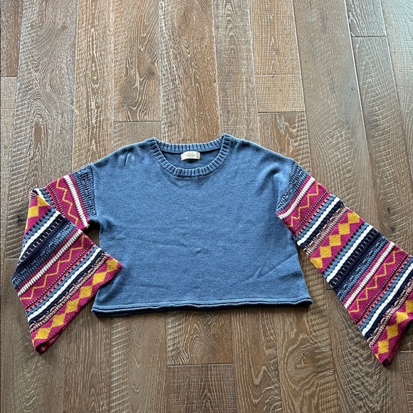 Altar'd State Sweaters - Altar'd State Denim Blue Sweater